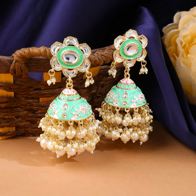 Meenakari Earrings