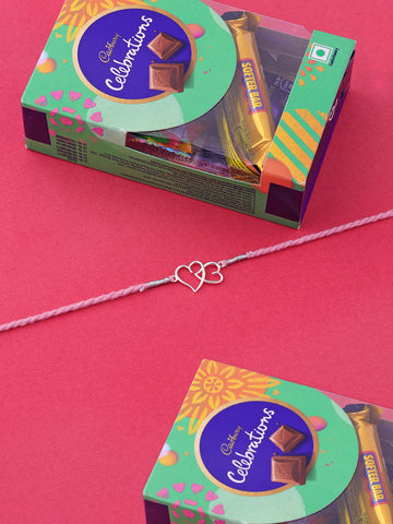 925 Rakhi Gift Set with Chocolates