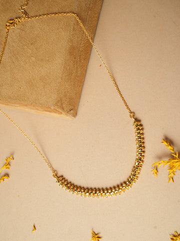 Gold-Plated Minimalist Necklace