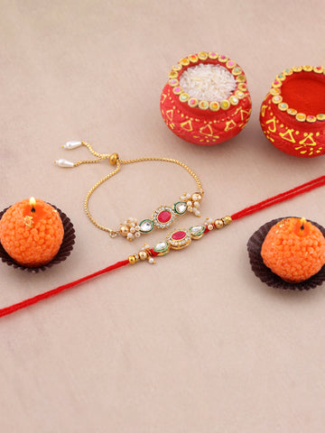 Bhaiya Bhabhi Rakhi Gift Set