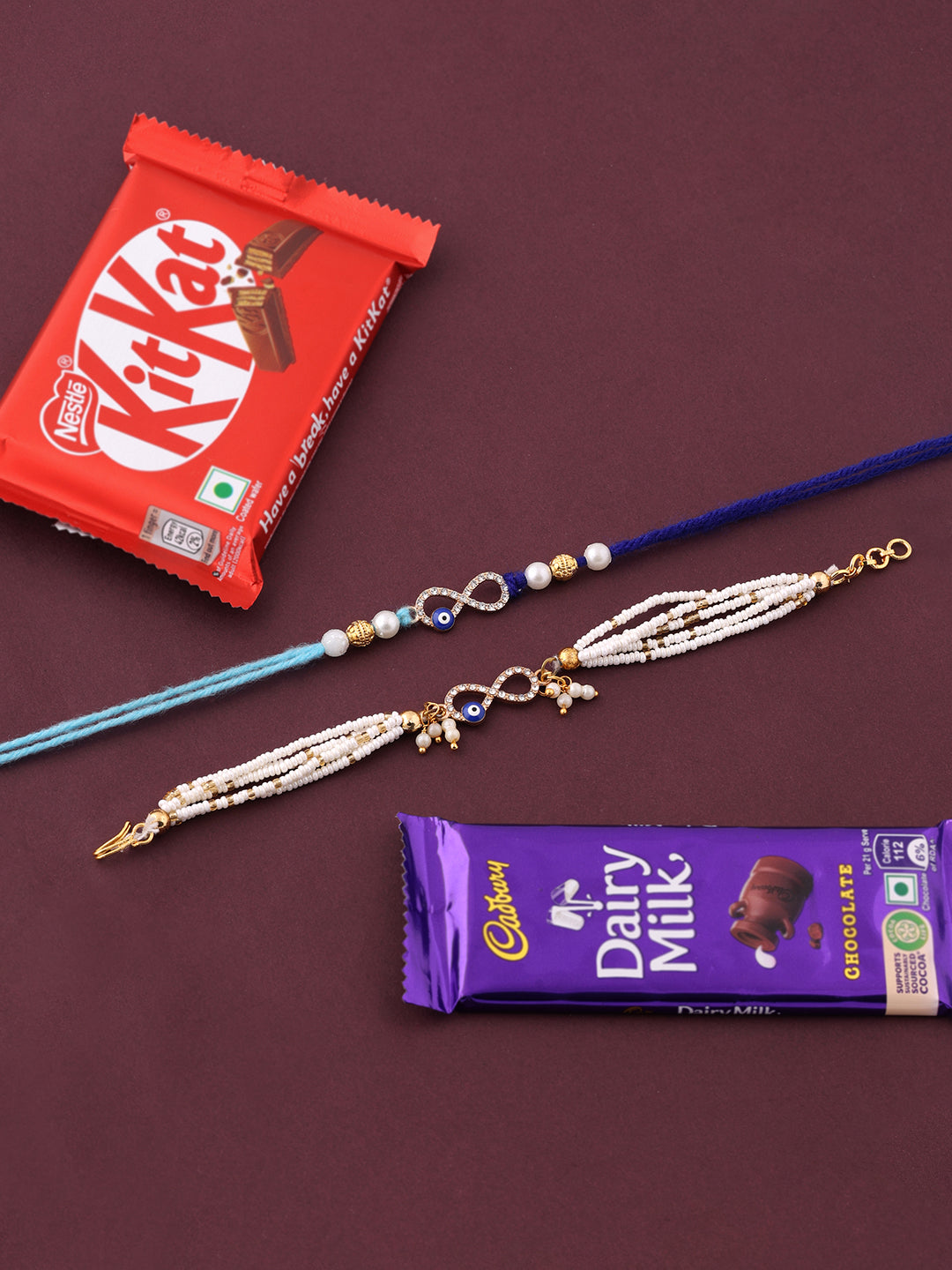 Rakhi Gift Set with Chocolates