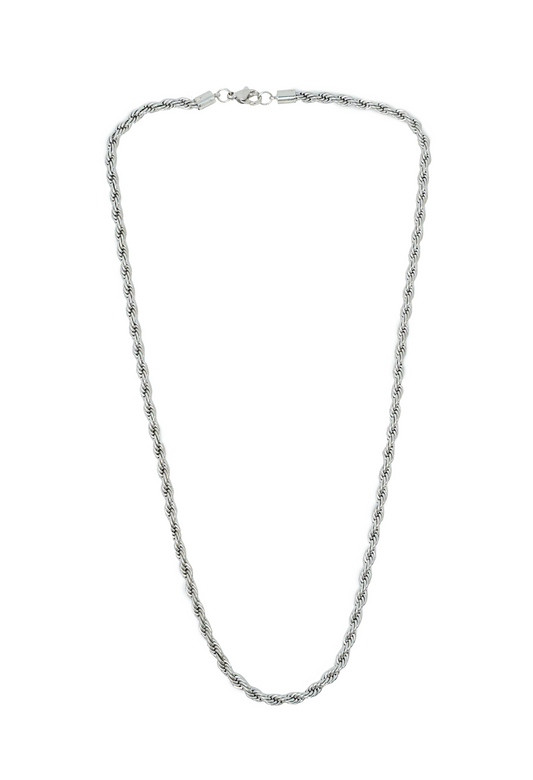 Trendy Silver Plated Chain for Boys