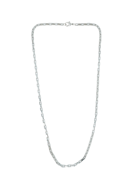 Stylish Men's Silver Plated Chain
