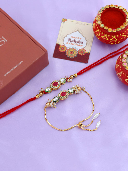 Set of 2 Bhaiya Bhabhi Rakhi