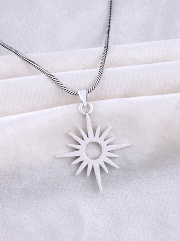 Silver Tone Brass Pendant for Men