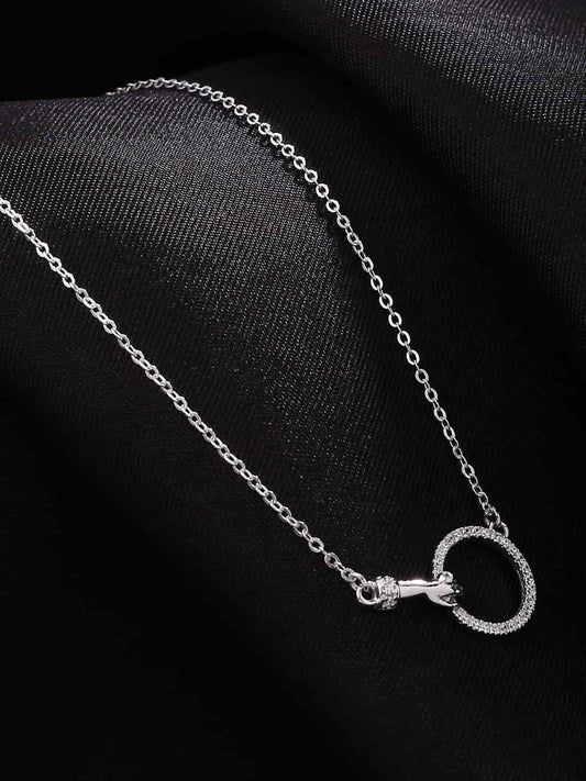 925 Sterling Silver Valentine Necklace