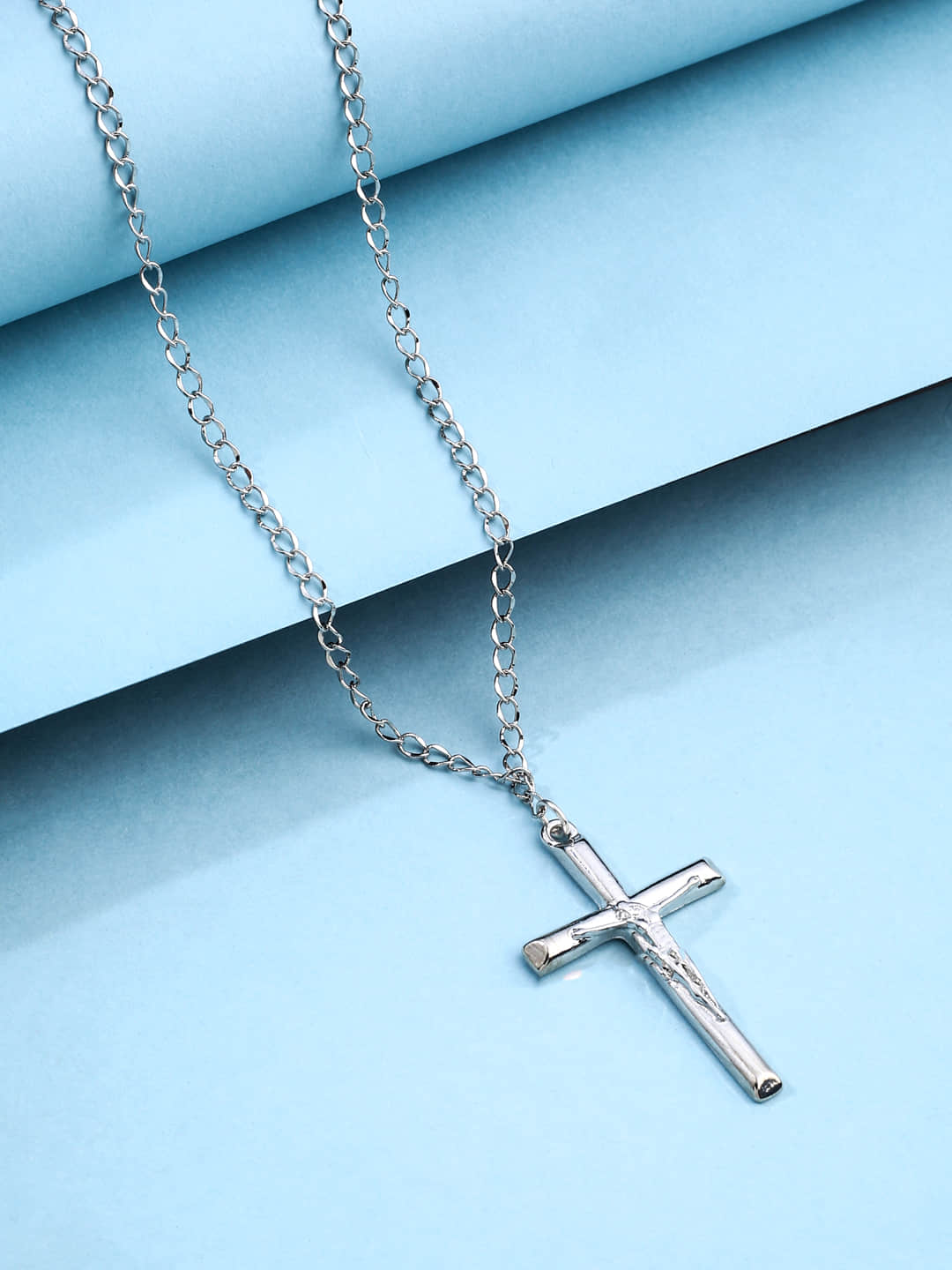 Jesus Cross Pendant with Chain