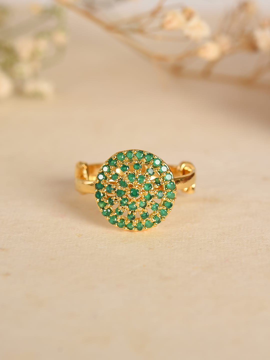 Gold Plated Traditional Ring