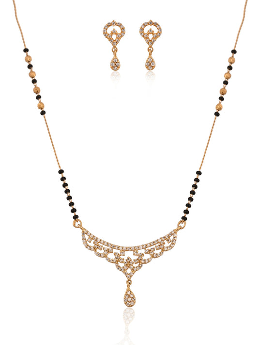 Gold Plated Mangalsutra Set