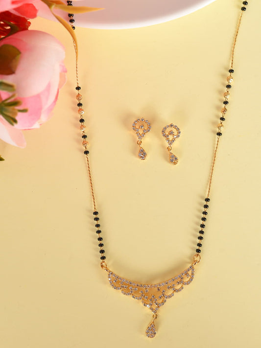 Gold Plated Mangalsutra Set