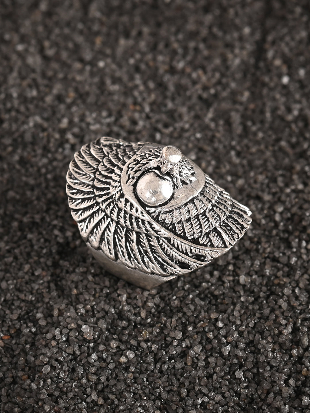 Silver Plated Eagle Ring
