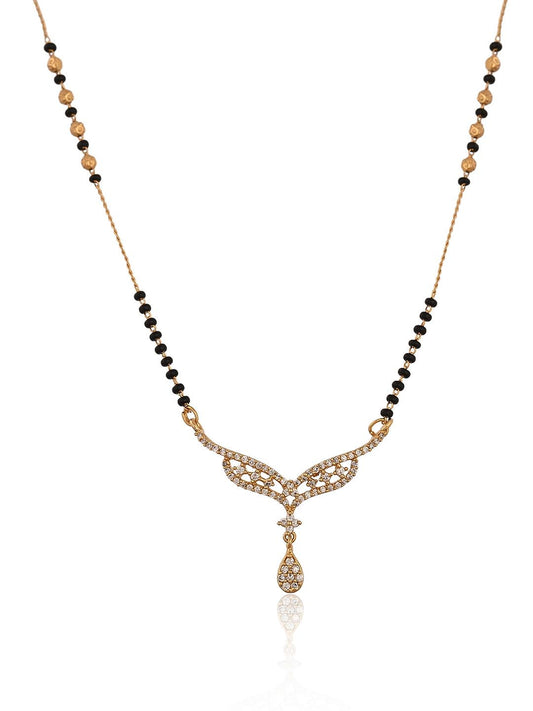 Stylish Diamond Mangalsutra Set for Women