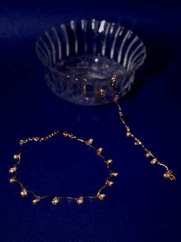 Gold Plated Anklet Gift for Her