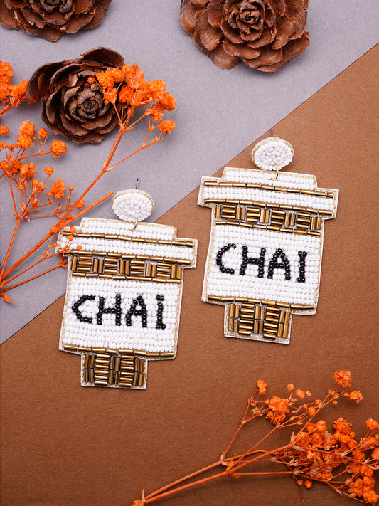 Handmade Chai Dangler Earring