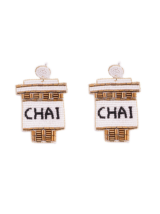 Handmade Chai Dangler Earring