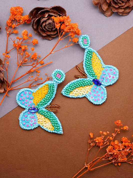 Handmade Butterfly Dangler Earring