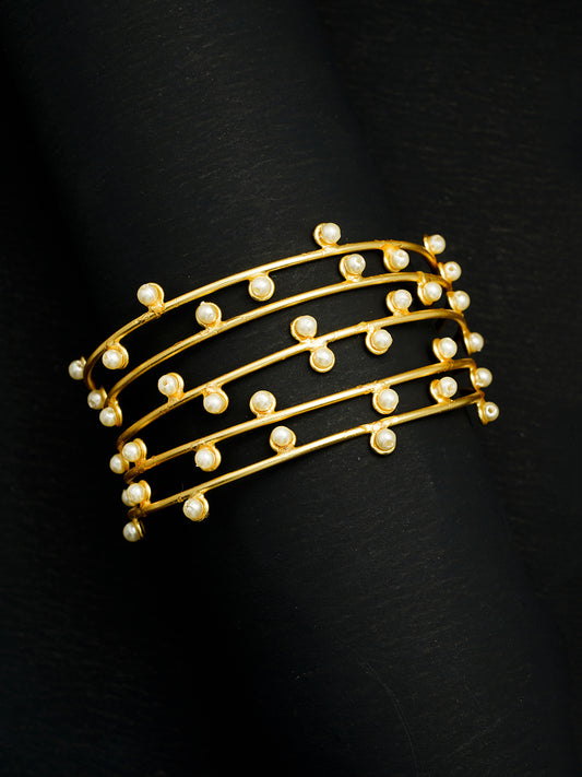 Gold Plated Cuff Bracelet