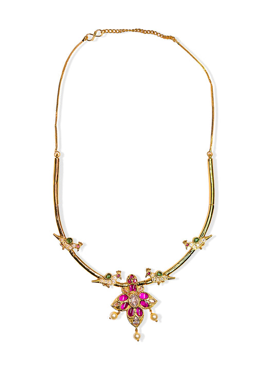 Gold Plated Necklace Set