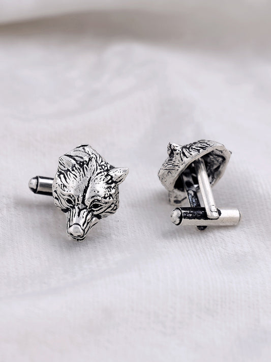 Wild & Majestic Wolf Symbol Formal Wear Cufflinks