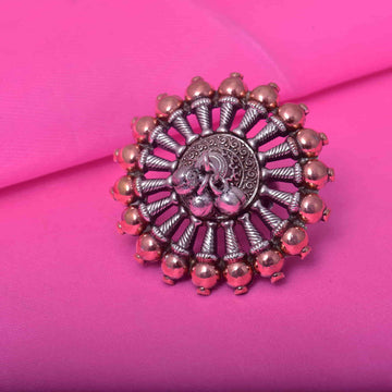 classic-silver-floral-shape-ring-viraasi