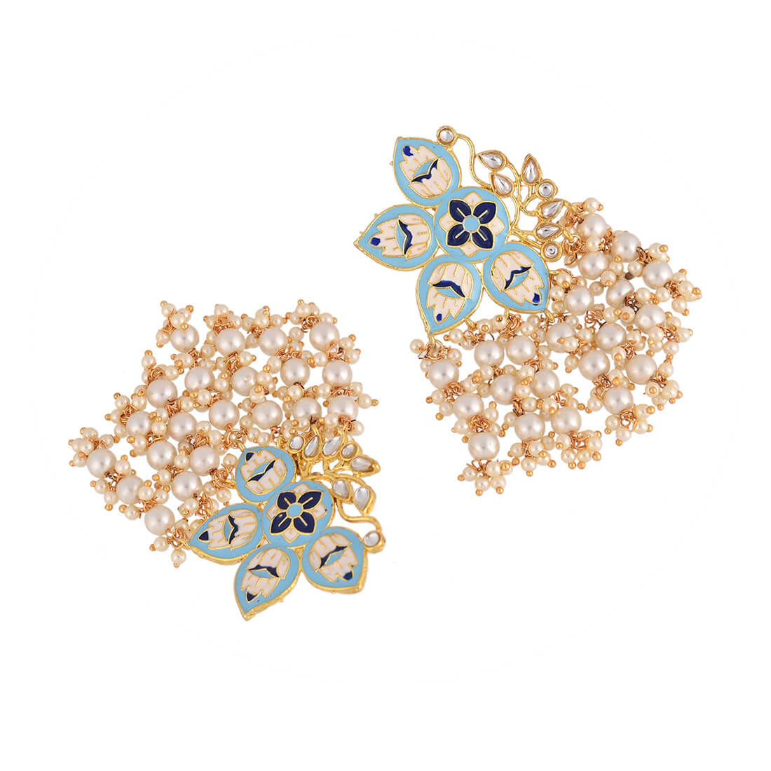 contemporary-jhumka-earrings-with-pearls-skyblue-viraasi