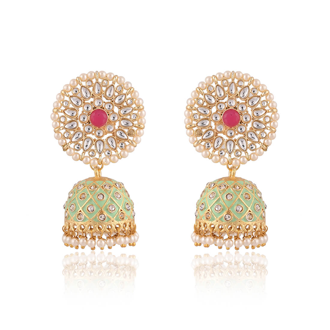 meenakari-dangle-jhumka-earrings-green-viraasi