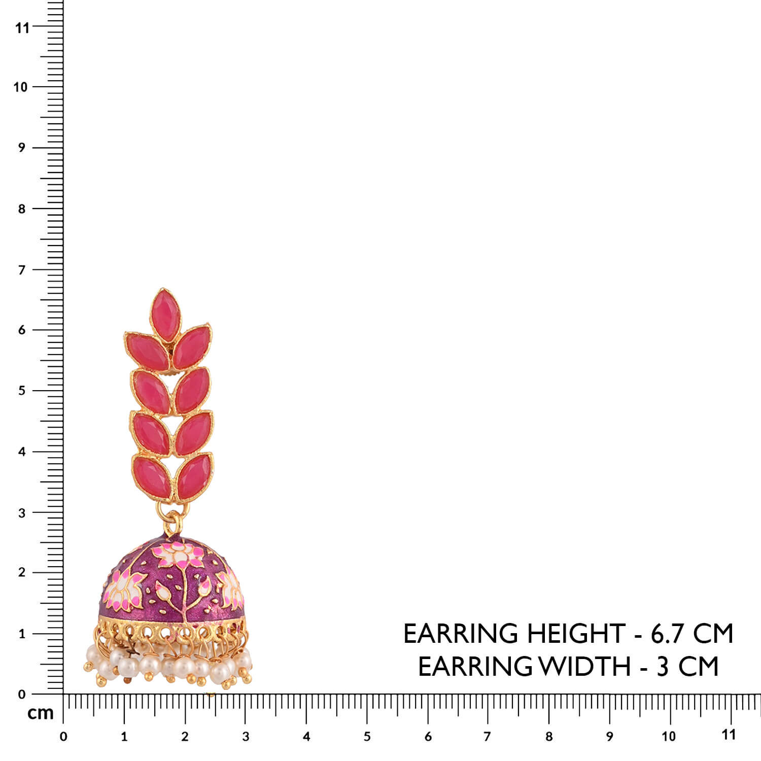 enamel-fusion-floral-jhumka-earring-pink-viraasi