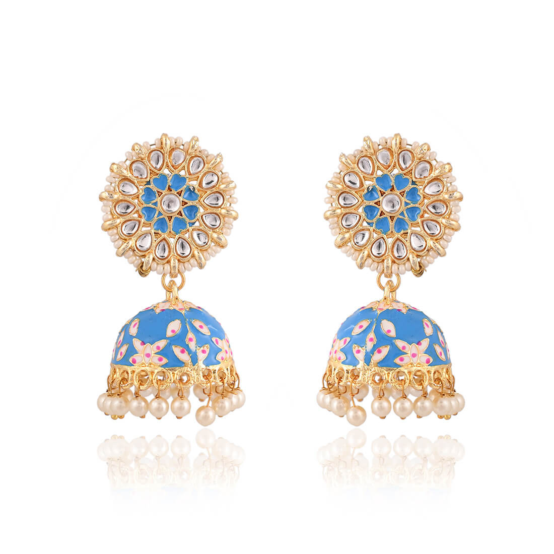 meenakari-jhumka-earrings-sky-blue-viraasi