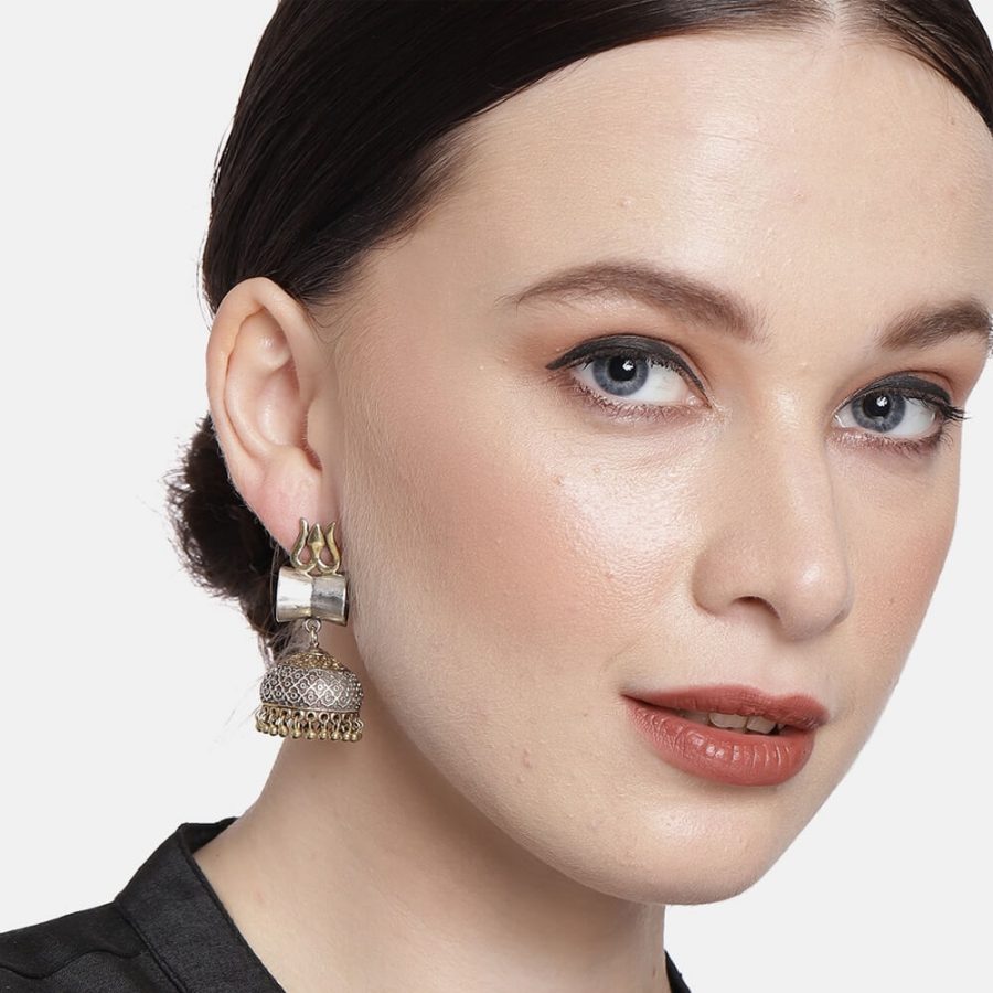 dual-tone-trishul-jhumka-earring-viraasi
