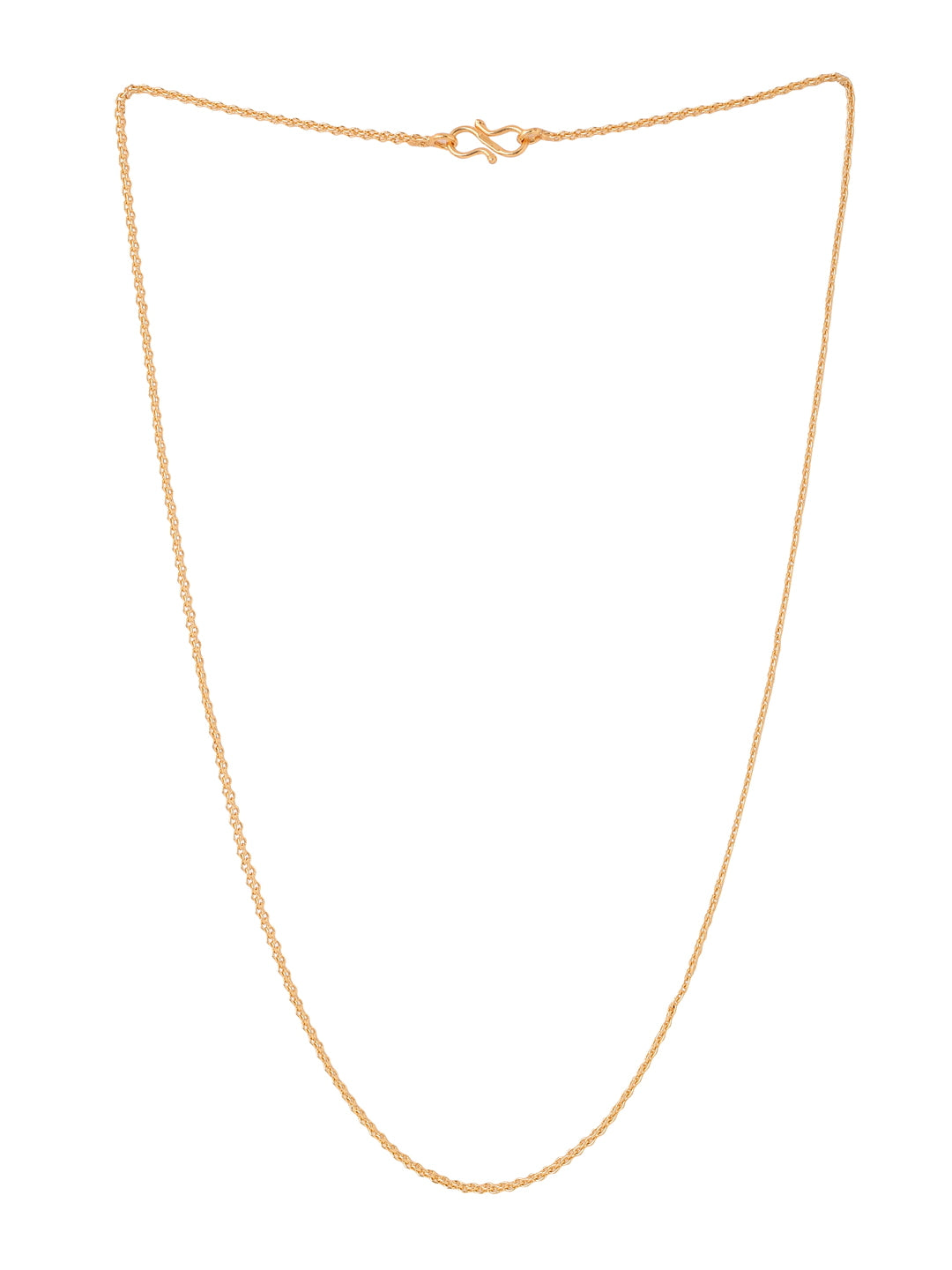 Stylish Gold Plated Rollo Chain for Men