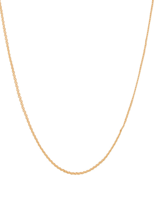 Stylish Gold Plated Rollo Chain for Men