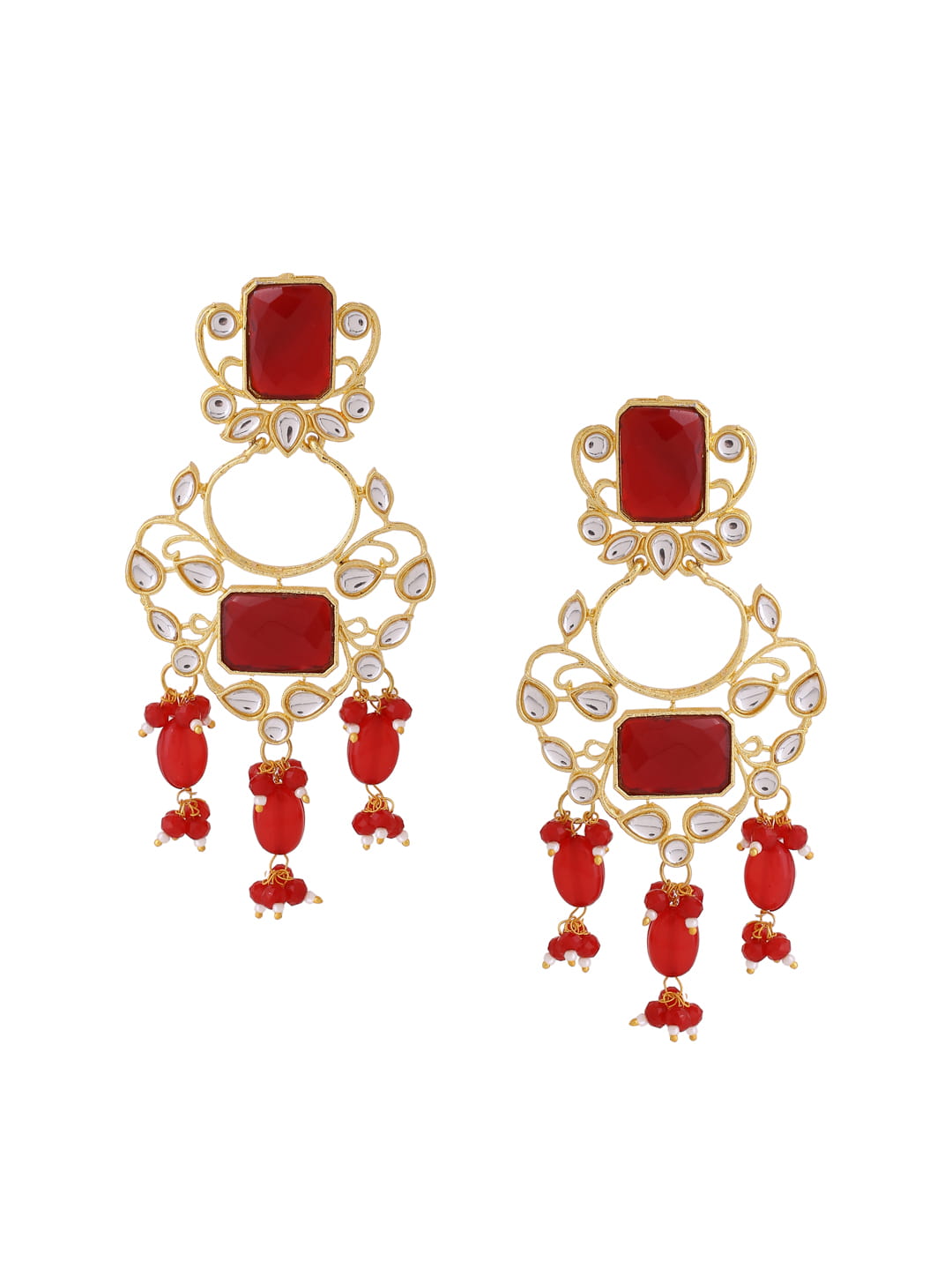 gold-plated-red-stone-dangle-earrings-viraasi