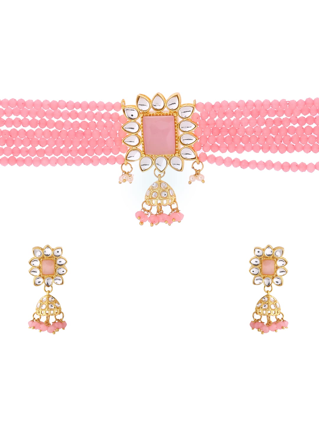 pink-stone-kundan-choker-necklace-set-viraasi