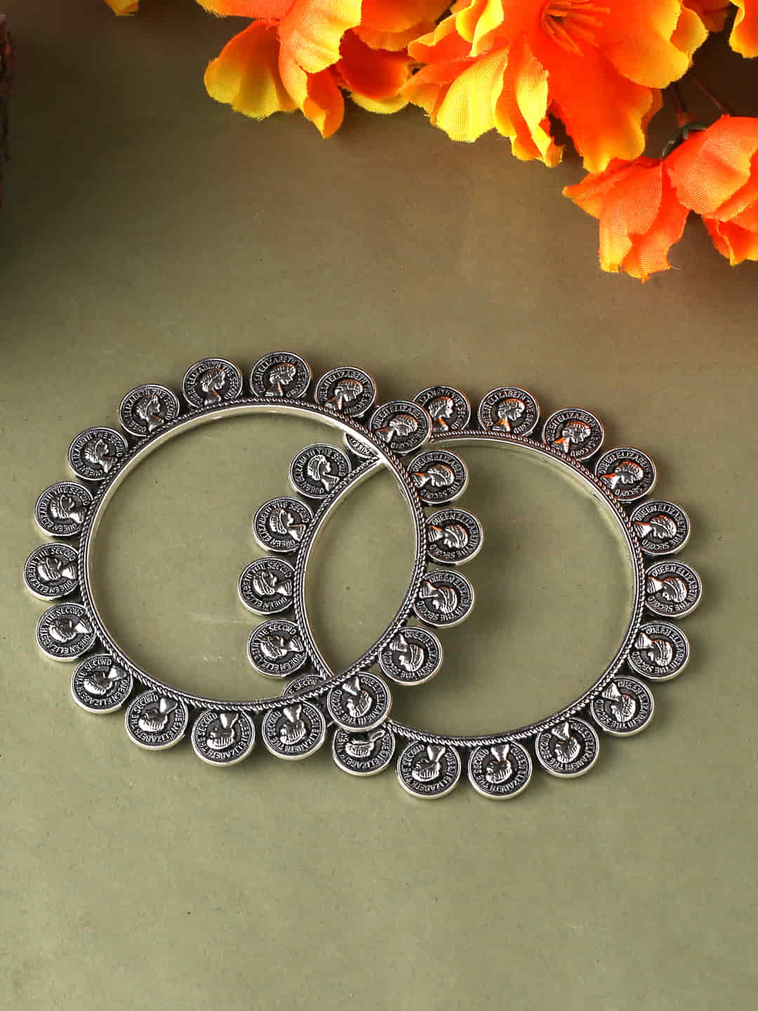 coin-shape-oxidized-silver-kada-bangle-viraasi