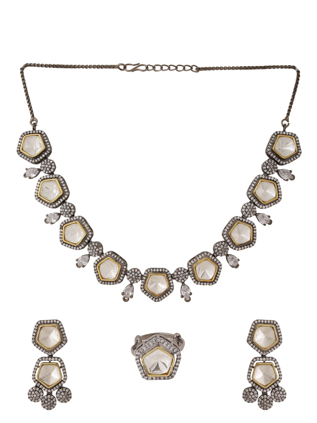 american-diamond-necklace-set-with-adjustable-ring-viraasi