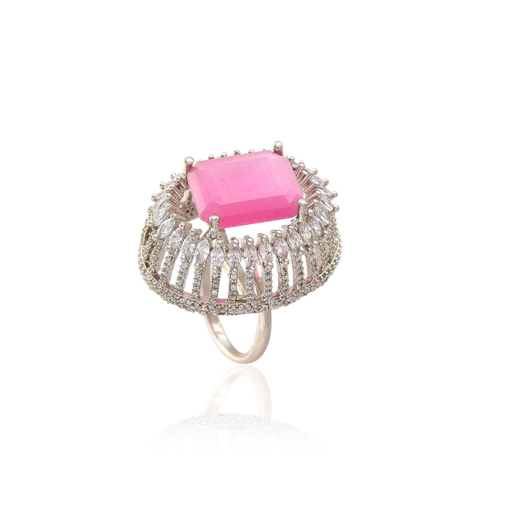 american-diamond-rings-with-silver-plating-pink-viraasi