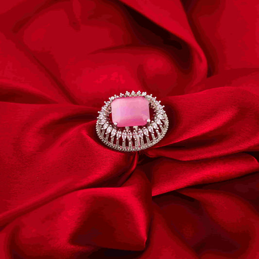 american-diamond-rings-with-silver-plating-pink-viraasi