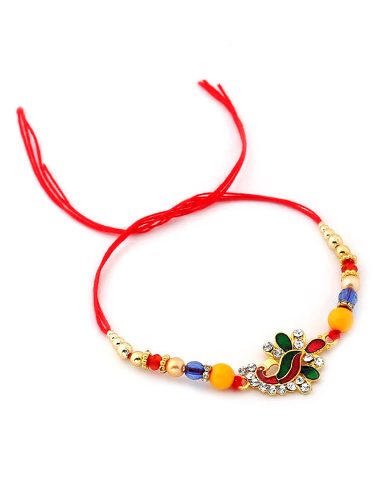 Set of 2 Multi-Color Rakhi for Brother