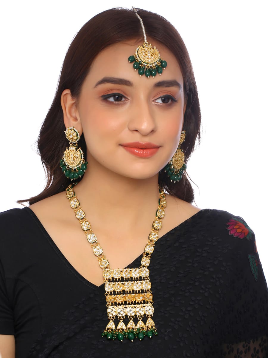 gold-plated-long-necklace-set-with-maang-tikka-viraasi