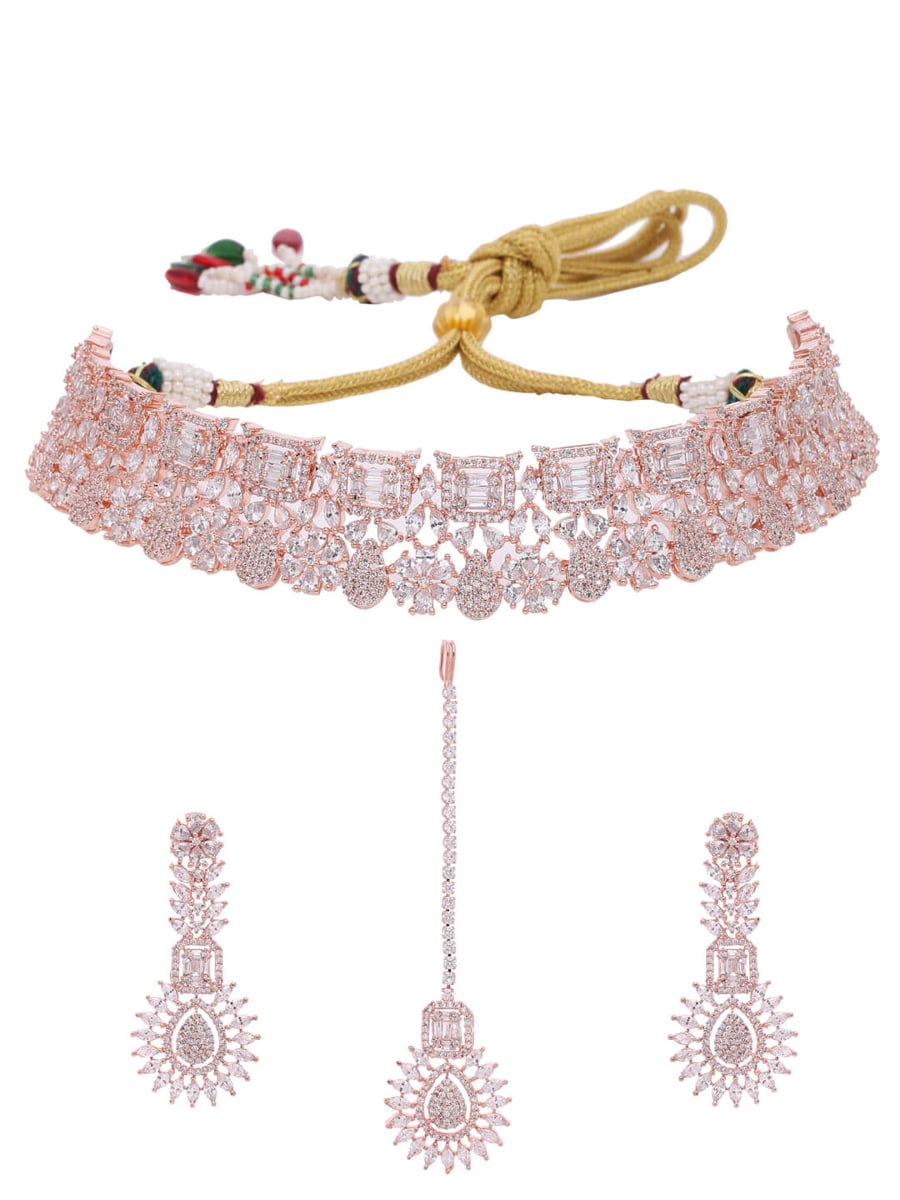 royal-silver-cz-necklace-set-with-maang-tikka-viraasi