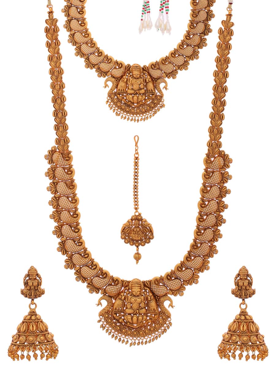 traditional-gold-plated-necklace-set-with-jhumka-earring-viraasi