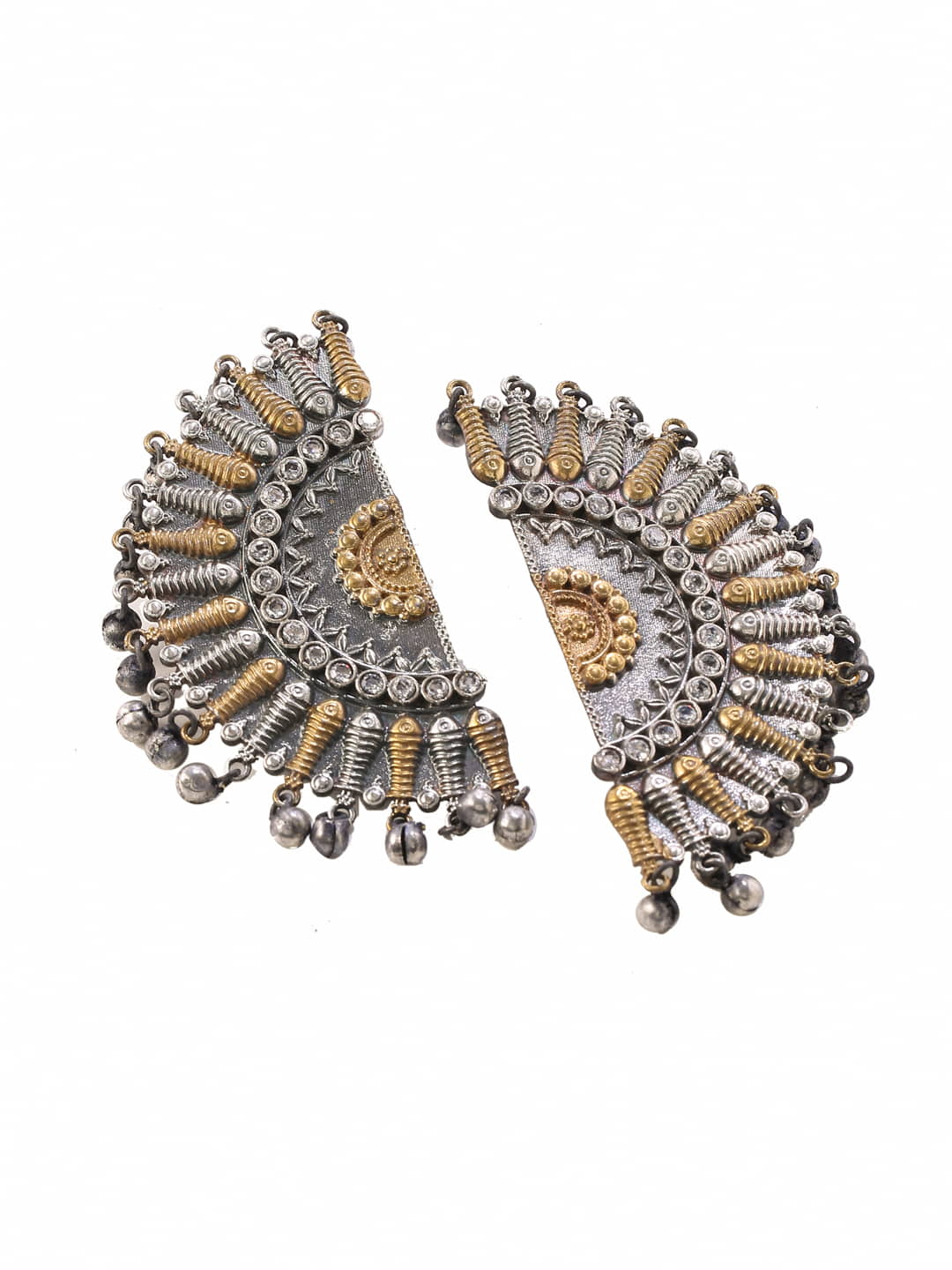 dual-tone-chandbali-earrings-with-white-stone-viraasi