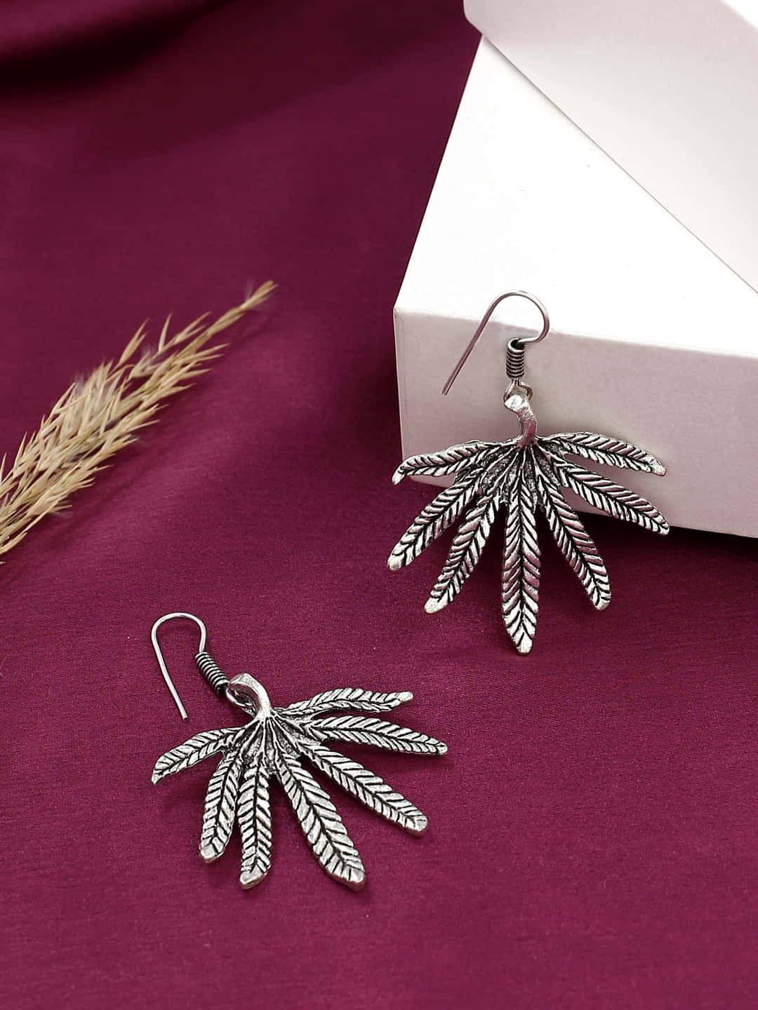 leaf-design-dangler-earring-for-girls-and-women-viraasi