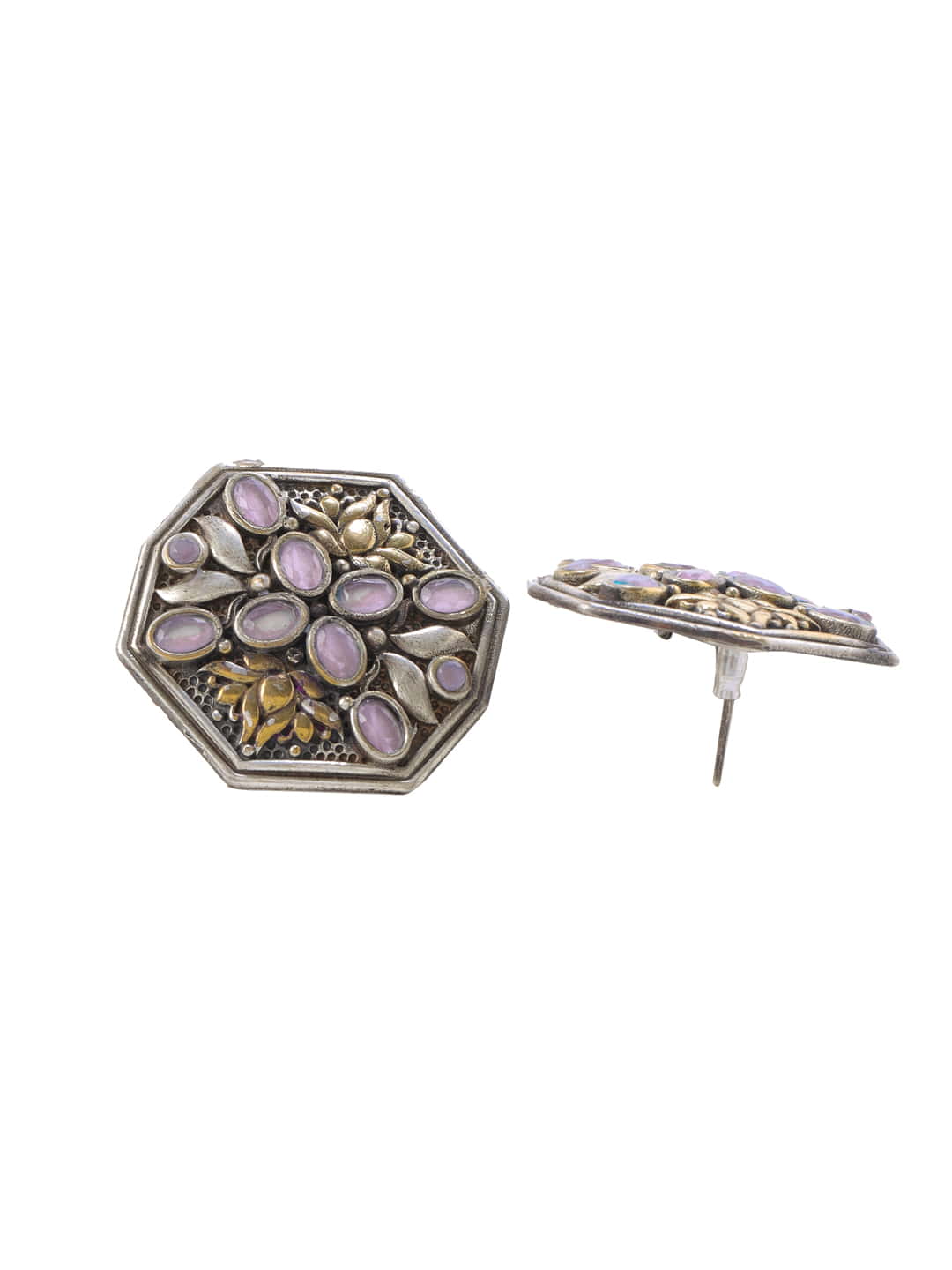 two-tone-ethnic-boho-stud-earrings-viraasi