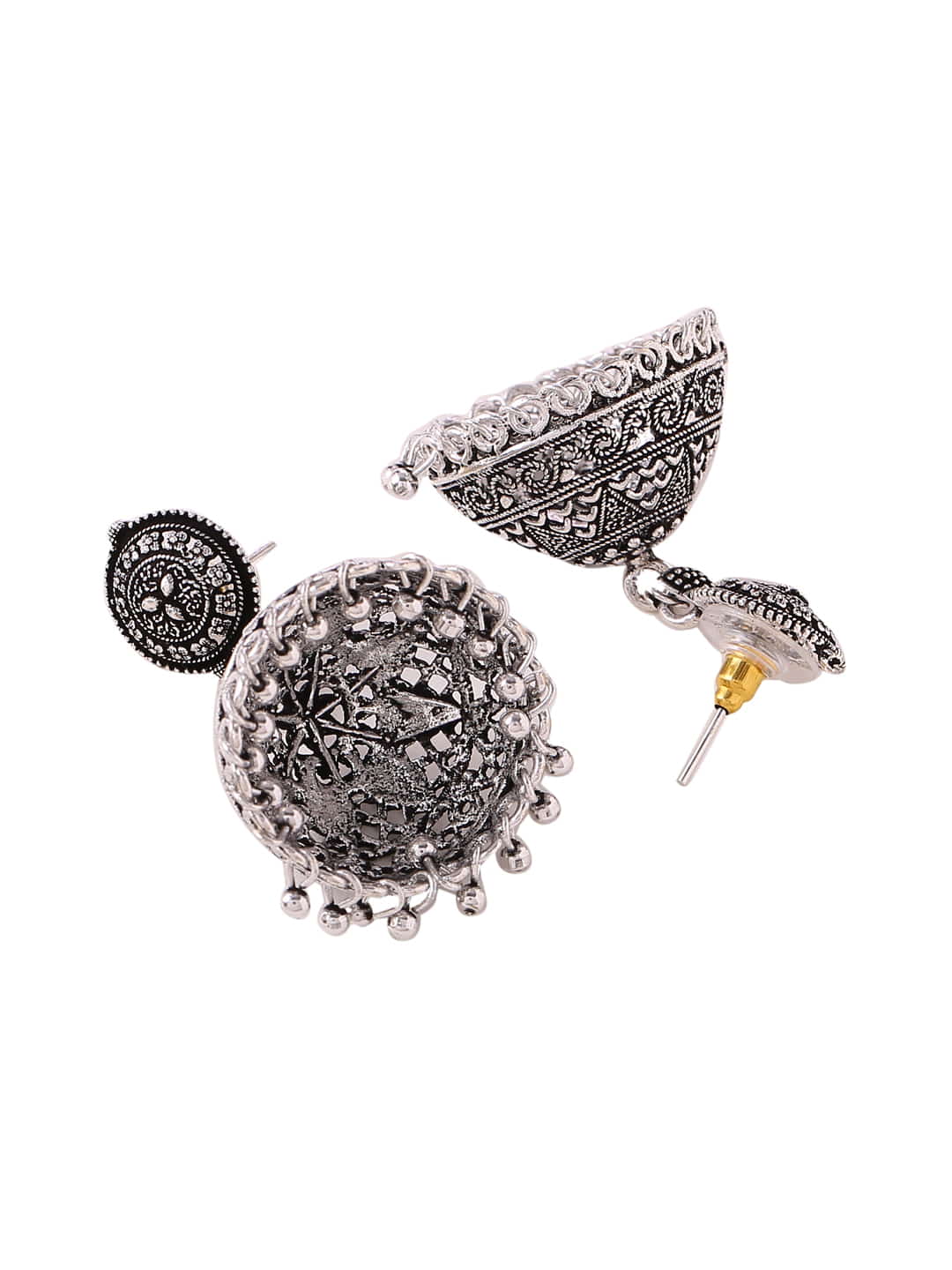 oxidized-choker-necklace-with-jhumka-earring-jewellery-set-viraasi