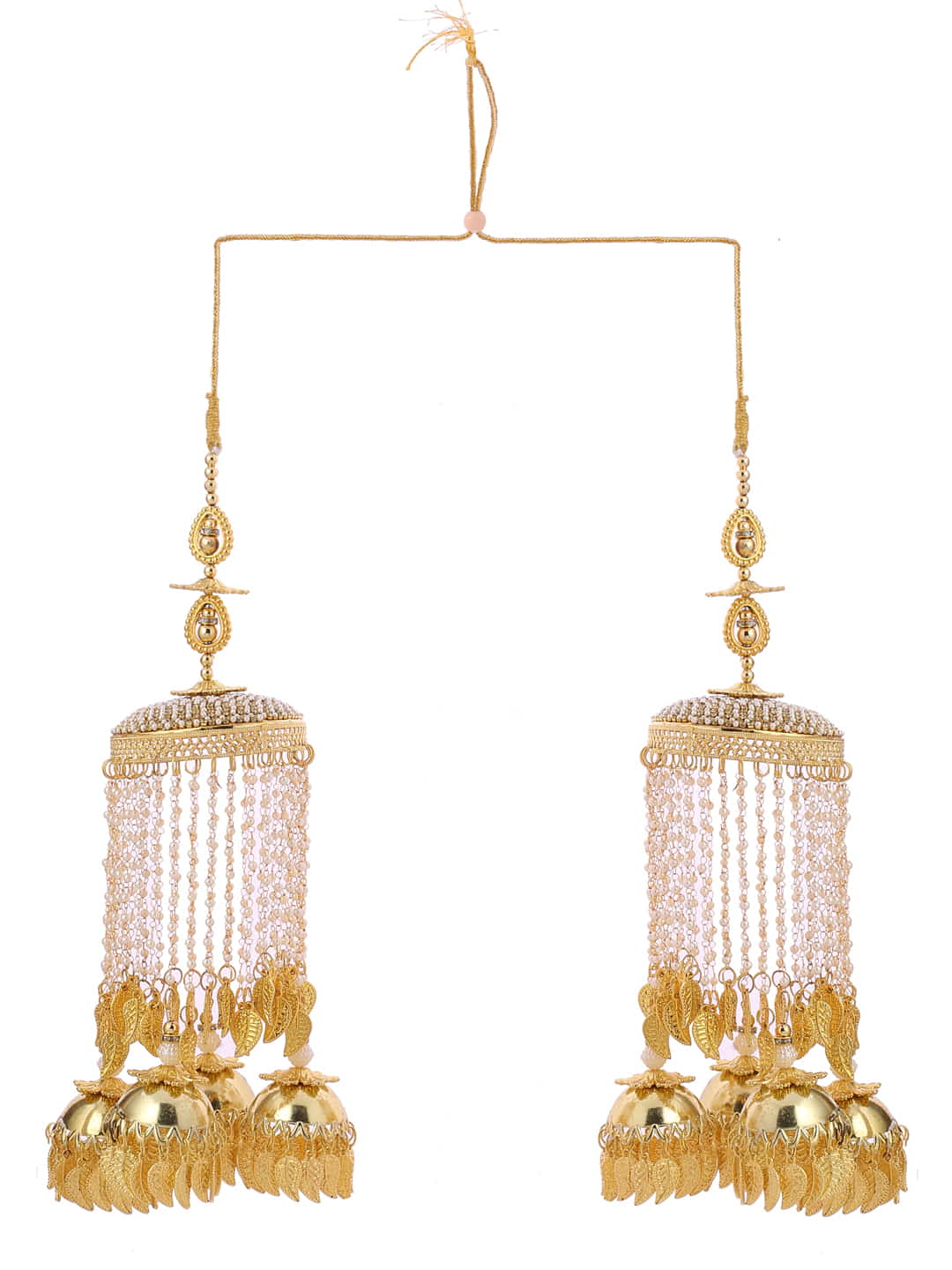 gold-plated-handcrafted-bridal-kaleera-with-pearls-viraasi