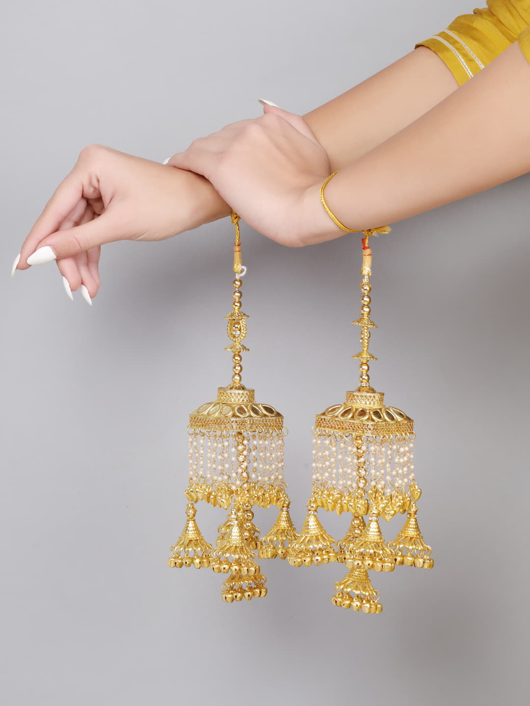 gold-plated-kaleera-set-for-bride-viraasi