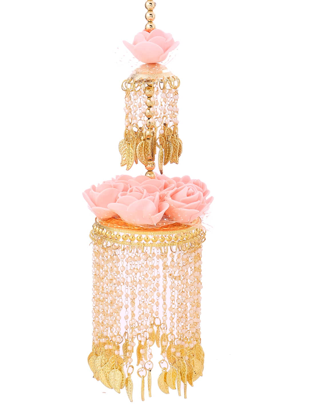 gold-plated-bridal-kaleera-set-with-pink-flowers-viraasi