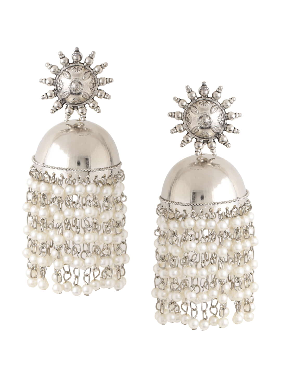 silver-plated-long-jhumka-earrings-with-pearls-viraasi