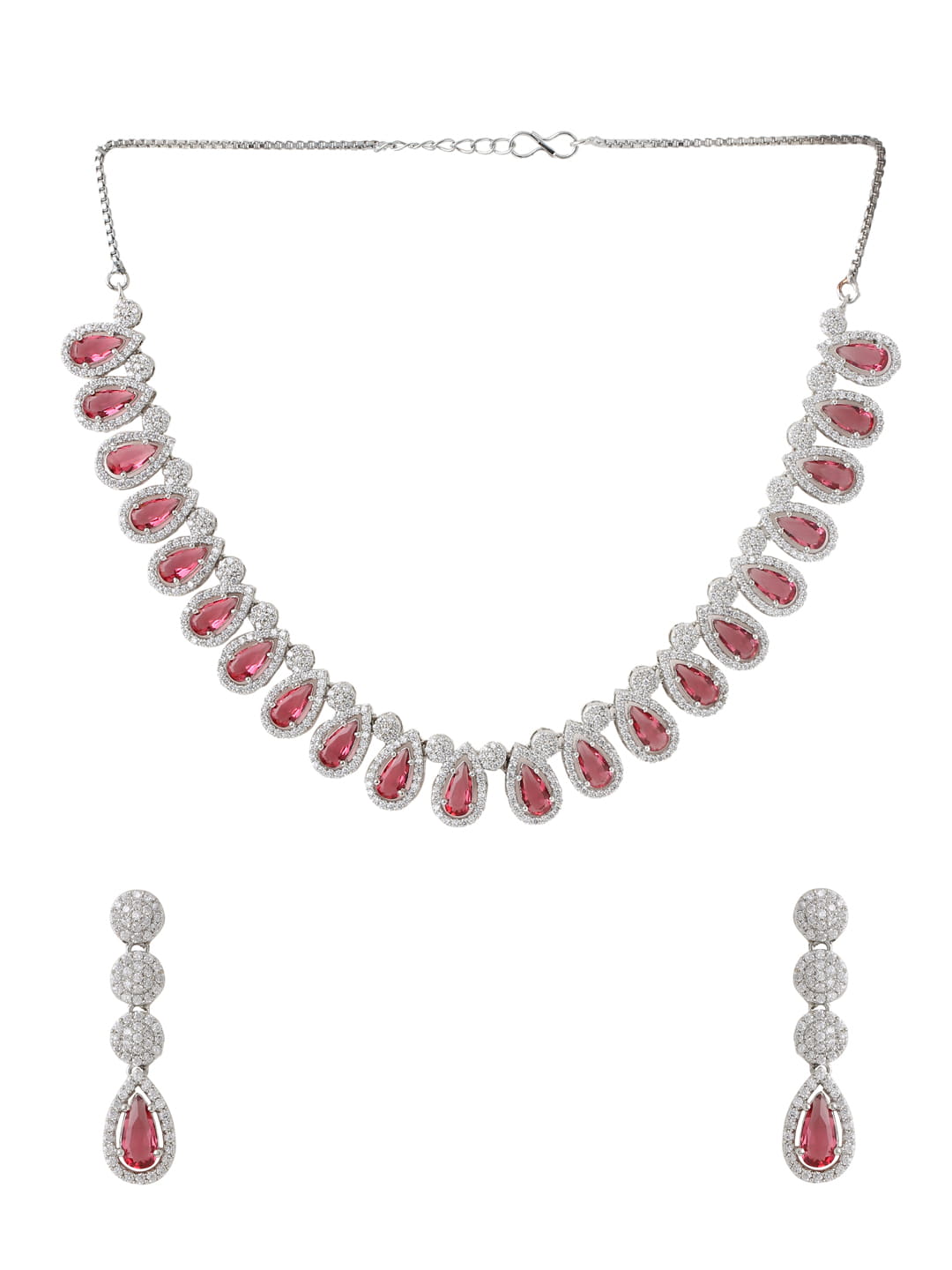 silver-plated-american-diamond-necklace-set-viraasi